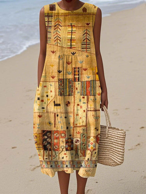 Womens Printed Dress