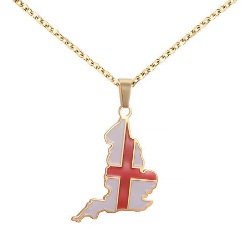 English Flag Necklace