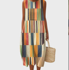 Womens Printed Dress