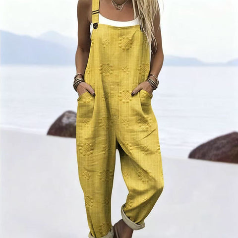 Suspenders Casual Pants