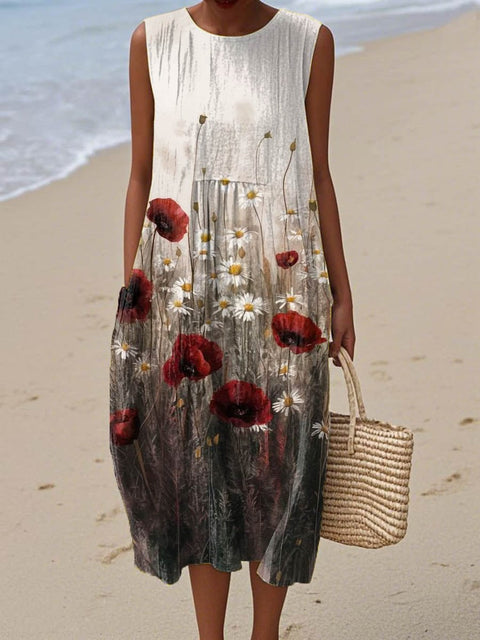 Womens Printed Dress