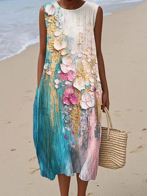 Womens Printed Dress