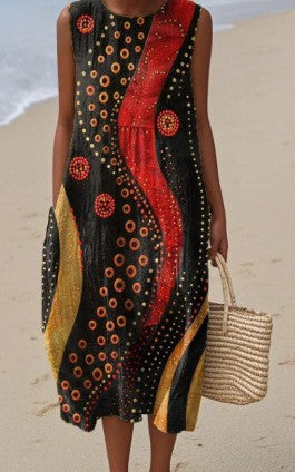Womens Printed Dress