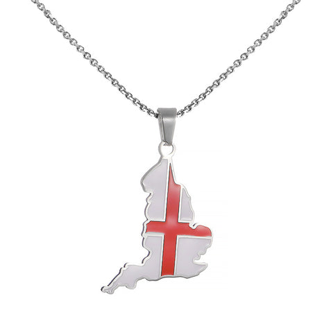 English Flag Necklace