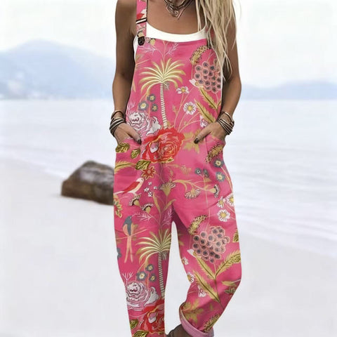 Suspenders Casual Pants