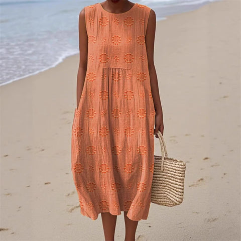 Womens Printed Dress