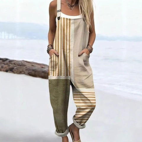 Suspenders Casual Pants